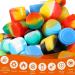 Silicone Wax Container Set | Non-stick Storage Jars for Oil Wax | 2ml 3ml 5ml | Includes Wax Carving Tool Mat | 153 Pieces - Buy Online on GoSupps.com