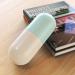 Zannaki Large Compartment Weekly Pill Organizer - BPA Free, Moisture Proof, Laser Markings, Travel Case - Tiffany Blue/Beige - Buy Online on GoSupps.com