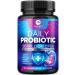 Probiotics 60 Billion CFU - 10 Strains + Digestive Enzymes & Prebiotics - Best Probiotic for Women & Men Supports Immune Gut Health Occasional Constipation Diarrhea Gas & Bloating - 120 Capsules 120 Count (Pack of 1)