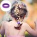 Rpanle 100 Pieces Elastic Hair Ties - Purple Ponytail Holders for Girls - Buy Online on GoSupps.com
