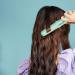Travel Curling Iron 1 Inch Mini | 2-in-1 Ceramic Wand & Flat Iron | Fast Heat-Up | Travel Size Curler for All Hair Types - Mint Green - Buy Online on GoSupps.com