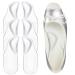 Handepo 3 Pairs Arch Support Shoe Inserts Women Transparent Self Adhesive Arch Pad Heel Support Cushion for Feet Pain Relieve Pressure Flat Feet Plantar Fasciitis Relief