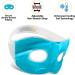 Albert Austin Cooling Eye Mask with Plush Edging - Reusable Hot/Cold Therapy for Puffy Eyes, Sinus Pain, Headache, Migraine - Gel Mask for Dark Circles & Swollen Eyes - Buy Online on GoSupps.com