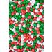 Coloured Milk Chocolate Beans - 30g or 100g - Cake Cupcake & Cookie Decoration Sprinkles (Red White & Green 30g) Red White & Green 30 g (Pack of 1) - Buy Online on GoSupps.com