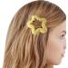 Cherjoury Knitted Star Shape Hair Clip Photography Hairpin for Woman Girls Look Bangs Taking Photo Yellow - Buy Online on GoSupps.com