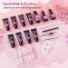 8 Colors Nail Gel Set - Bledras Nail Extension Kit with Top & Base Coat Slip Solution Nail Decorations - Perfect Gel Nail Starter Set for Beginners & Gifts for Women - Buy Online on GoSupps.com