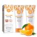 Orange Exfoliating Gel Natural Orange Peeling Gel Scrub Face Body Skin Deep Cleansing Moisturizing for Facial Exfoliator
