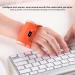 Electric Hand Warmers Fashionable Cool 2 in 1 Bracelet Hand Warmer LCD Display 4 Temp Settings Pocket Hand Warmer for Men Women Double-Sided Fast Heating Rowces Orange1 - Buy Online on GoSupps.com
