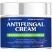 Tea Tree Oil Antifungal Cream  Natural Athletes Foot Cream Treatment  Jock Itch Cream Extra Strength for Foot & Body  Ringworm Treatment for Humans  Hydrating Anti Fungal Cream for Itchy Skin Relief