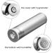 AILE Stainless Cigar humidor Travel Cigar case Silver Travel Cigar case Tube for 3 to 4 Cigars Portable Cigar case Cigar Hygrometer Gift for man - Buy Online on GoSupps.com