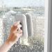 XHTLLO Double Sided Magnetic Window Cleaner with Silicone Squeegee Simultaneous Cleansing for High Rise Window Comfortable Grip Built in Water Storage Sponge Home Window Cleansing Tool - Buy Online on GoSupps.com