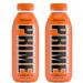 Prime Hydration Orange - (Pack of 2) By Logan Paul & KSI - 2 x 500ml Bottle