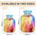 Dust Explode 1L Hot Water Bottle - Plush Cover Hand & Feet Warmer for Kids Men & Women - Ultimate Winter Comfort - Buy Online on GoSupps.com