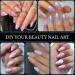 Noverlife 550PCS Short Almond Soft Gel Nail Tips Clear - Full Cover Half Matte Almond Shape Fake Nails with Case for DIY Nail Salon Manicure - Soak Off Extensions - Buy Online on GoSupps.com