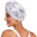 Butterflies Dry Hair Cap Set - 2 Piece Quick Drying Towel & Soft Button Headband | Super Absorbent Comfort for All Hair Types | International Shipping - Buy Online on GoSupps.com