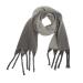 Hanxiulin ladies scarf triangular scarf winter scarf cozy scarves long scarf large cashmere scarf neck warmer triangular cloth unit size gray