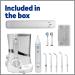 Watepik Complete Care 5.0 Water Flosser + Sonic Electric Toothbrush White WP-861 Blue/White - Buy Online on GoSupps.com
