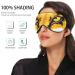 Lion Eyes Sleep Mask - Comfortable Light Blocking Eye Mask for Women & Men - Adjustable Strap for Travel, Shift Work - Night Blindfold - Buy Online on GoSupps.com