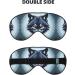 Fierce Wolf Head Eye Mask - Soft Adjustable Sleeping Mask for Men & Women | Ultimate Nighttime Comfort - Buy Online on GoSupps.com