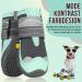 Slowton Dog Shoes - Waterproof Non-Slip Boots for Small & Medium Dogs | Reflective Velcro 2-Piece Set Size 7 (Green) - Buy Online on GoSupps.com