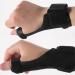 LALAFINA Adjustable Thumb Spica Splint & Protector - Black Thumb Brace for Stabilization & Support - Aluminum Wrist Support - Buy Online on GoSupps.com