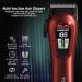 Professional Cordless & Corded Hair Clippers for Men - Rechargeable Hair Trimmer Kit for Grooming & Hair Cutting (Red - Buy Online on GoSupps.com