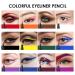 EYESEEK Liquid Eyeliner Pen Set - 12 Vibrant Colors, Waterproof & Smudge-Proof - Buy Online on GoSupps.com