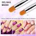 Makartt 7-Part Nail Art Brush Set | Multi-Functional UV Gel & Poly Extension Brushes | DIY Nail Design Tools - Buy Online on GoSupps.com