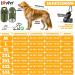 LOVPET Dog Jacket & Coat - Waterproof Padded Vest with Reflectors D-Ring & Chest Strap - 3XL Khaki Includes 45 Faeces Dishes & Donor for Dogs - Buy Online on GoSupps.com