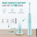Vekkia Electric Toothbrush - Sonic Cleaning, Rechargeable, 4 Modes, Pressure Sensor, 4 Brush Heads - Best Toothbrush for Adults - Blue Diamond - Buy Online on GoSupps.com