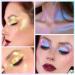 Chameleon Face Highlighter Palette - Multichrome Glitter Shimmer Makeup | Holographic Sparkle & Color Shifting Illuminator for Eyes - Buy Online on GoSupps.com