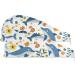 Super Absorbent Dolphin Hair Towel 2 Pack | Quick Dry Hair Turbans for Women & Girls - Ideal for Fast Drying & Easy Use - Buy Online on GoSupps.com