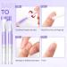 Lavender Cuticle Oil Nail Strengthener Cuticle Remover Pen for Nail Growth Care Nail Art Oil for Nail Treatment A02-388 - Buy Online on GoSupps.com