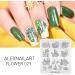 Alexnailart Nail Art Stamping Plate Template Image Plate Nail Art Tools Cactus Snail Flower DIY Stencil Tools (FL029) - Buy Online on GoSupps.com