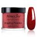 28g/Box Dark Red Glitter Fine Dipping Powder No Lamp Cure Nails Dip Powder Like Gel Nail Natural Dry For Nail Salon  No.29 HJ-ACG029