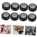Ipetboom 8pcs Box Empty Eye Shadow Box Travel Accessories Makeup Eyeshadow Jar Bead Eyeshadow Holder Make up 4x3.8cm Black - Buy Online on GoSupps.com