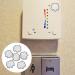 HOLIDYOYO LED Light Blocking Stickers 6Pcs Light Dimming LED Filters Dimming Sheets for Routers LED Covers BlackoutWhite - Buy Online on GoSupps.com