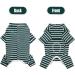 Axcimond Dog Recovery Suit Long Sleeve Medical Pet Shirt for Male/Female Dogs - M Green - Buy Online on GoSupps.com