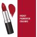 Rimmel London Lasting Finish Lipstick in True Red - Moisturizing Formula with Black Diamond Pigments 4g | Pack of 1 - Buy Online on GoSupps.com