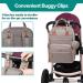 BabbleRoo Baby Diaper Bag Backpack - Stylish Khaki Nappy Backpack for Parents | International Shipping Available - Buy Online on GoSupps.com