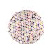 Fashionista Deco Dots Reusable Waterproof Shower Cap - Oversized, PEVA Lined & Stretch Hem for All Hair Lengths - Buy Online on GoSupps.com