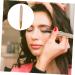 Healeved 3pcs Self Adhesive Mascara Black Eyeliner Pencil Liquid Eyeliner Pen Makeup Eyeliner Plastic Golden 1 count (Pack of 1) Goldenx3pcs - Buy Online on GoSupps.com