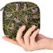 Portable Sloth Print Period Kit Bag - Feminine Product Pouch for Girls with Zipper Closure - Ideal for Pads and Tampons - Multicoloured Design - Buy Online on GoSupps.com