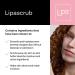 Facetheory Lipascrub LP2 Exfoliating Lip Scrub with Avocado & Coconut | Moisturizing & Vitamin C Lip Treatment | 15ml - Buy Online on GoSupps.com