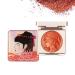Embossed Smooth Powder Blush Palette For Cheeks Matte Face Powder Blush Palette Powder Blush Palette Girl Blush for Cheeks Natural Makeup Radiant Finis (Orange 1PCS) Orange 6 g (Pack of 1)