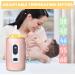 Portable USB Baby Bottle Warmer Bag - 5 Gears Adjustable, Pink - For Milk and Food - Buy Online on GoSupps.com