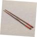 FUNOMOCYA 1 Pair Creative Bamboo Home Restaurant Head Chopsticks Kitchen Wire Pointed for Copper - Buy Online on GoSupps.com