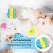 FOMIYES 8 pcs Seaweed Bath Sponge Set | Exfoliating Body Wash Sponges for Soft Shower Cleaning - Buy Online on GoSupps.com