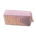 New Embroidered Sequin Makeup Bag with Large Capacity High Appearance Cute Portable Storage Bag Washing Bag (Pink)