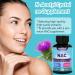 NAC Supplement 800mg | N-Acetyl Cysteine Capsules with Milk Thistle 200mg | Antioxidant Support | Vegan & GMOs-Free | 90 Count - Buy Online on GoSupps.com